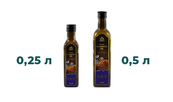 Об'єми 0,25 л та 0,5 л